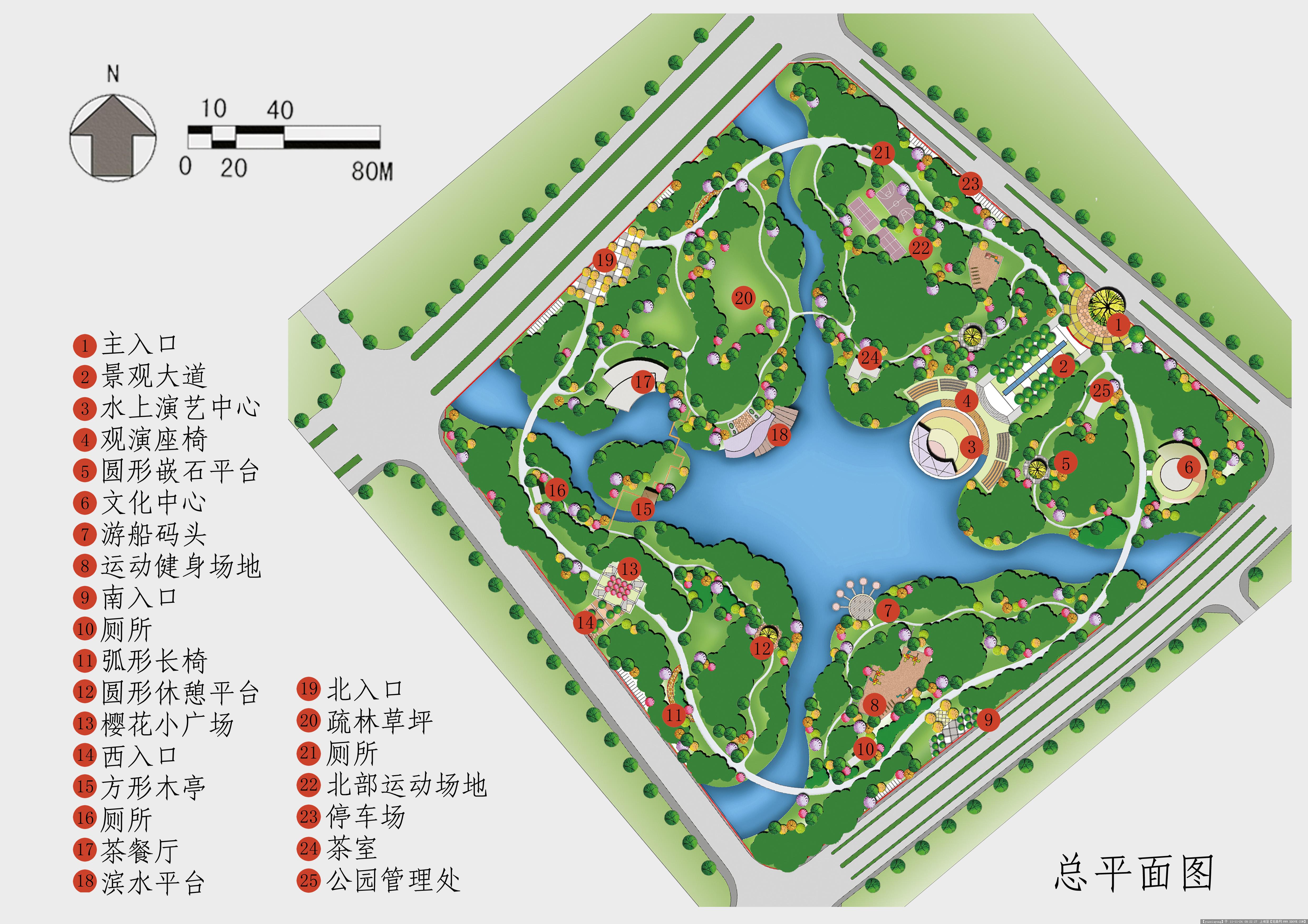 来看看北京经典园林平面图吧